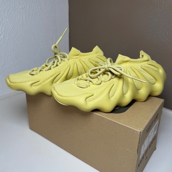 Adidas Yeezy 450 Yellow Sneakers Shoes Size 7